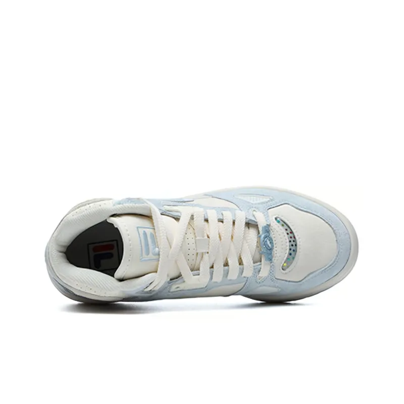 FILA FUSION Teratach High Top Shoes 'Blue White' Women's-1