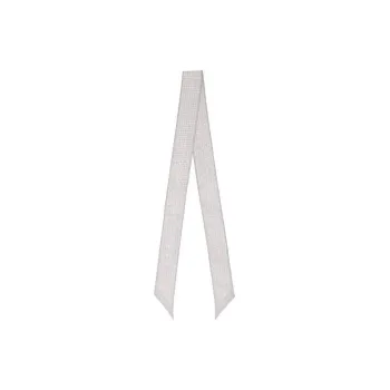 GIVENCHY Silk Scarves Women's Gray