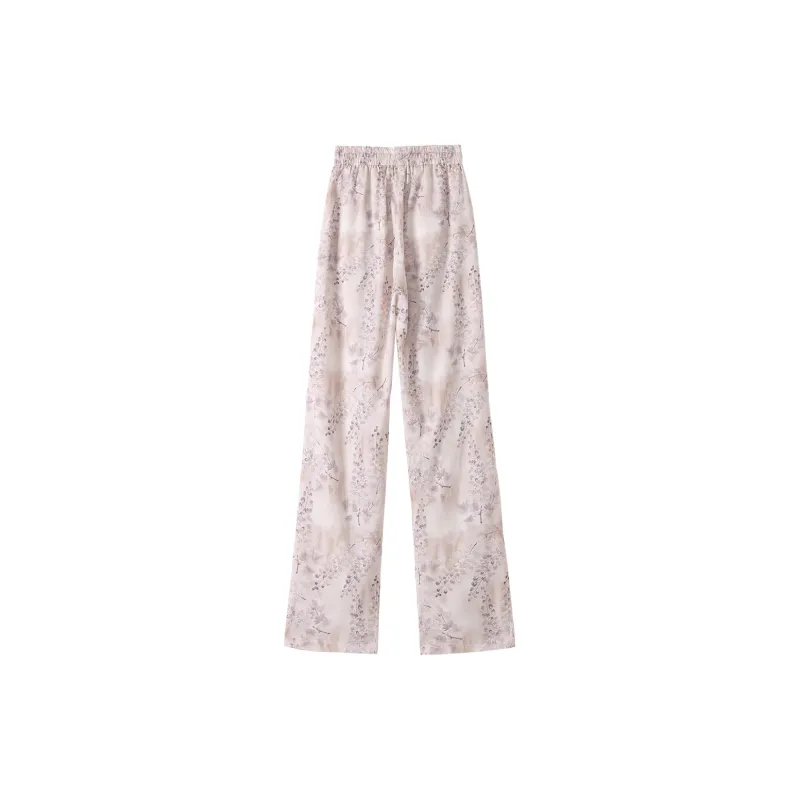 0571 Family Casual Pants Women's Pink-1