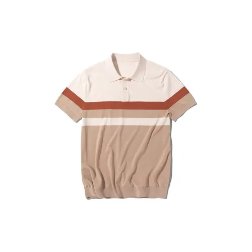 Mr.Bu Polo Shirts Men Sea Shell Apricot