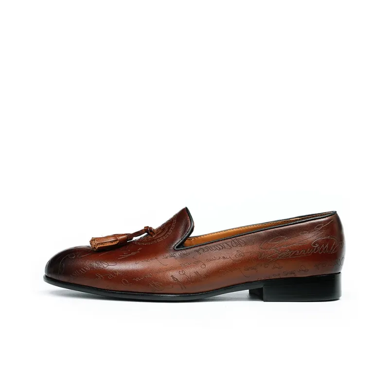 ASTON M.JAZZ Loafers Men Dark Gray/Brown-6