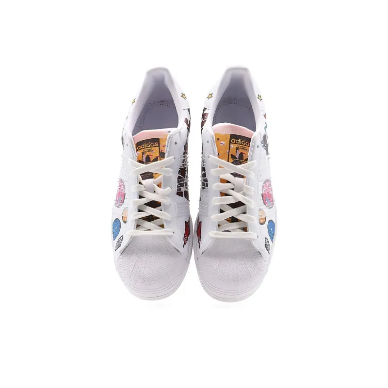 Adidas Originals Superstar Kasing Lung X Disney Labubu Mickey Mouse-2