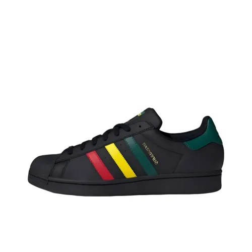 Adidas Superstar Rasta Black