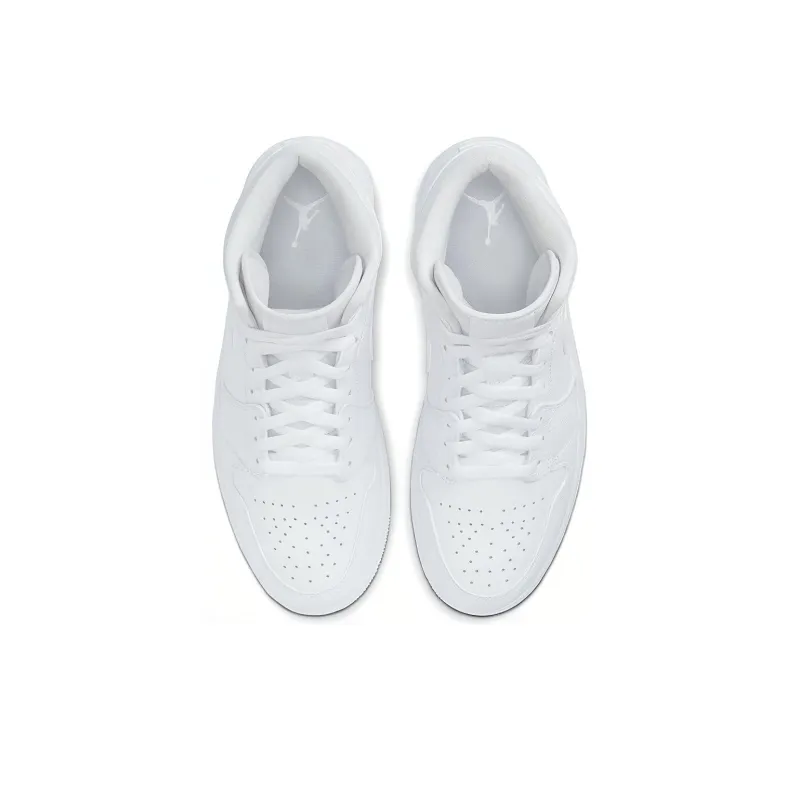 Jordan 1 Mid Triple White 2.0 2020-3