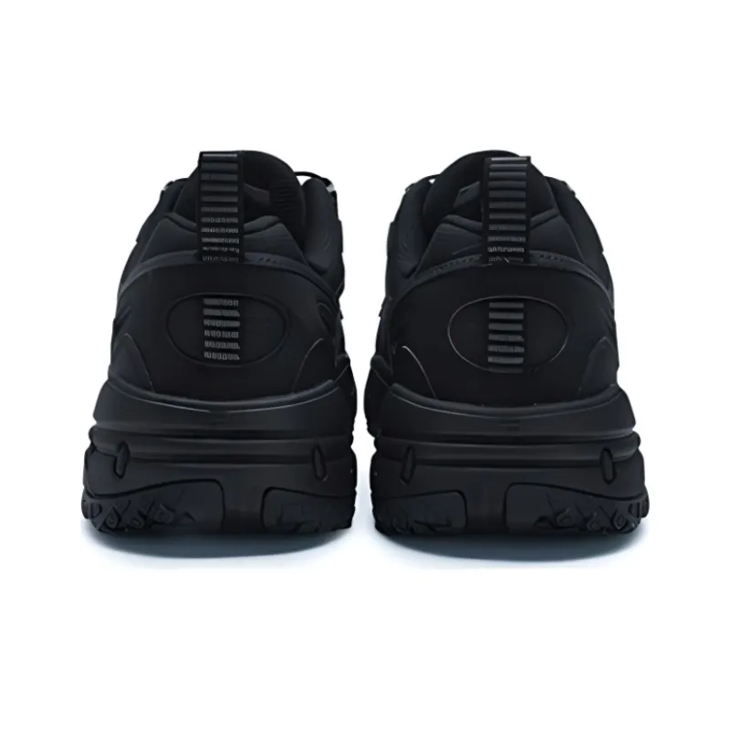FILA FUSION KRIPTONITE Cushioned Wear Resistant Breathable Moisture Wicking Low Top Casual Shoes Women's Black Gray-2