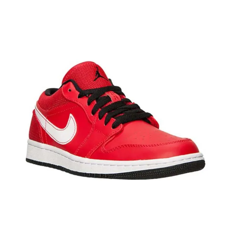 JORDAN 1 Low University Red White-2