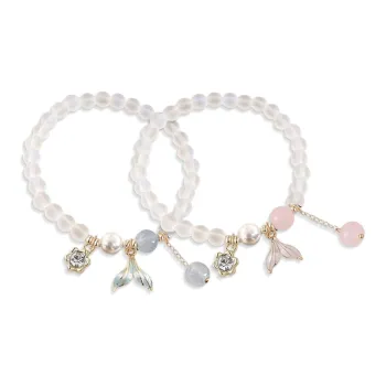 Inkopper Glass Bracelets Women's