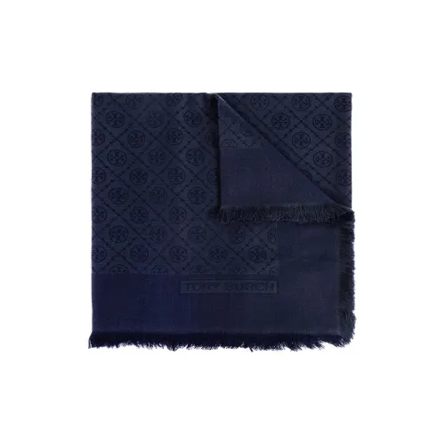 TORY BURCH T Monogram Jacquard Scarf