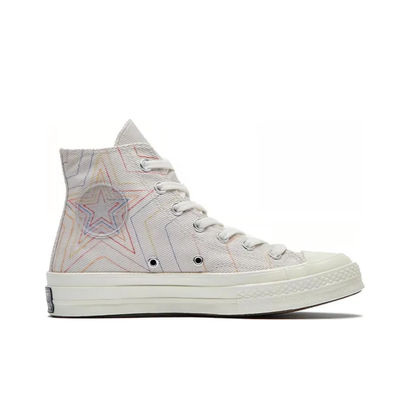 Converse Chuck Taylor All Star 70 Hi Exploding Star White Women's-1
