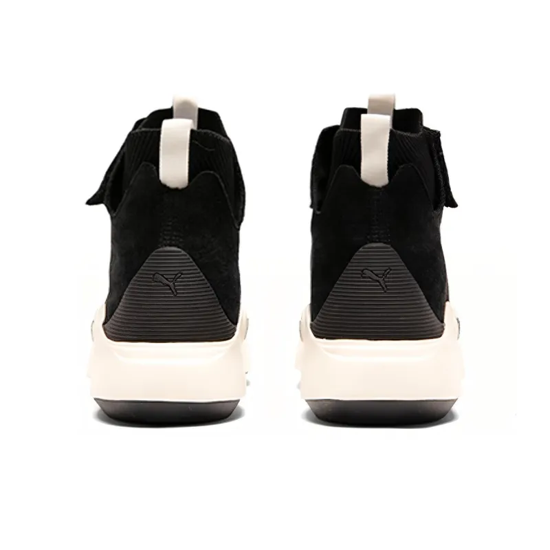 PUMA Abyss Solstice Black/White High Board Shoes-4