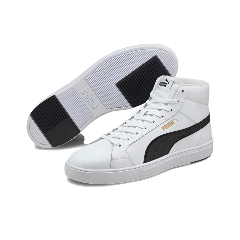 PUMA Serve Pro Lite Mid 'White Black'-4
