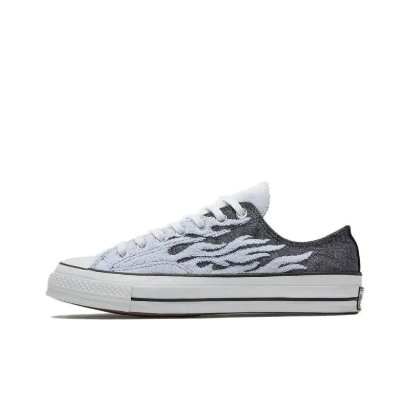 Converse Archive Flames Chuck 1970s Low Top 'Black Grey'-0
