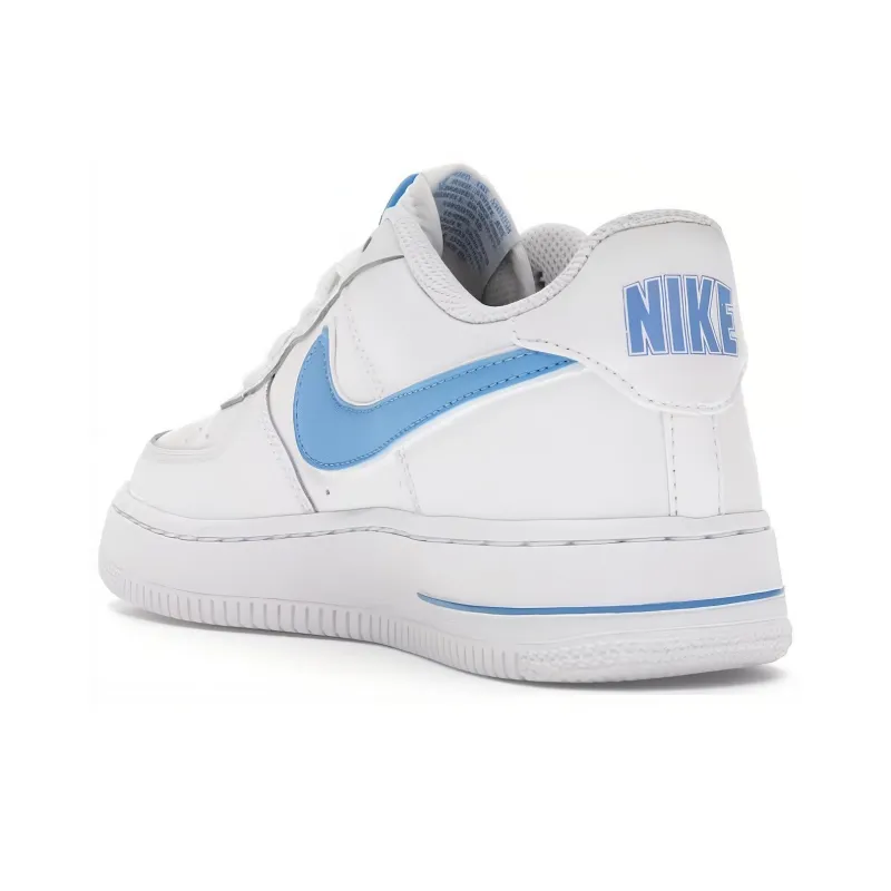 Nike Air Force 1 Low White University Blue GS-3