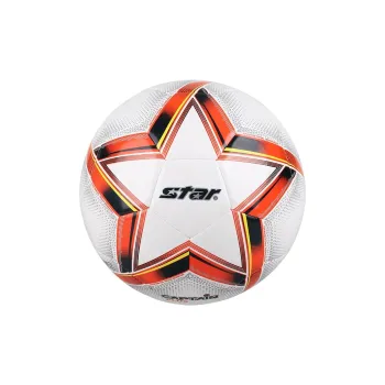 Star Size 5 Soccer TPU Machine Stitched Soccer Ball Unisex Orange