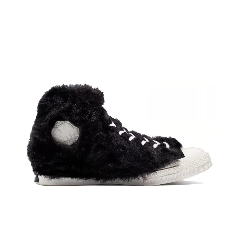 Converse Chuck Taylor All Star 70 Hi Ambush Fuzzy Black-1