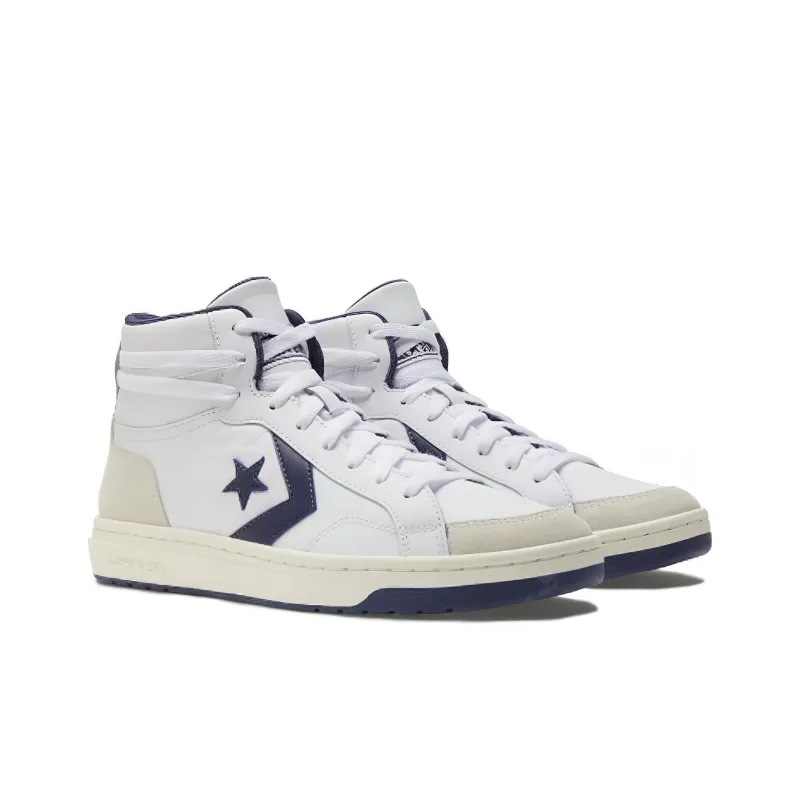 Converse Pro Blaze White Navy-2