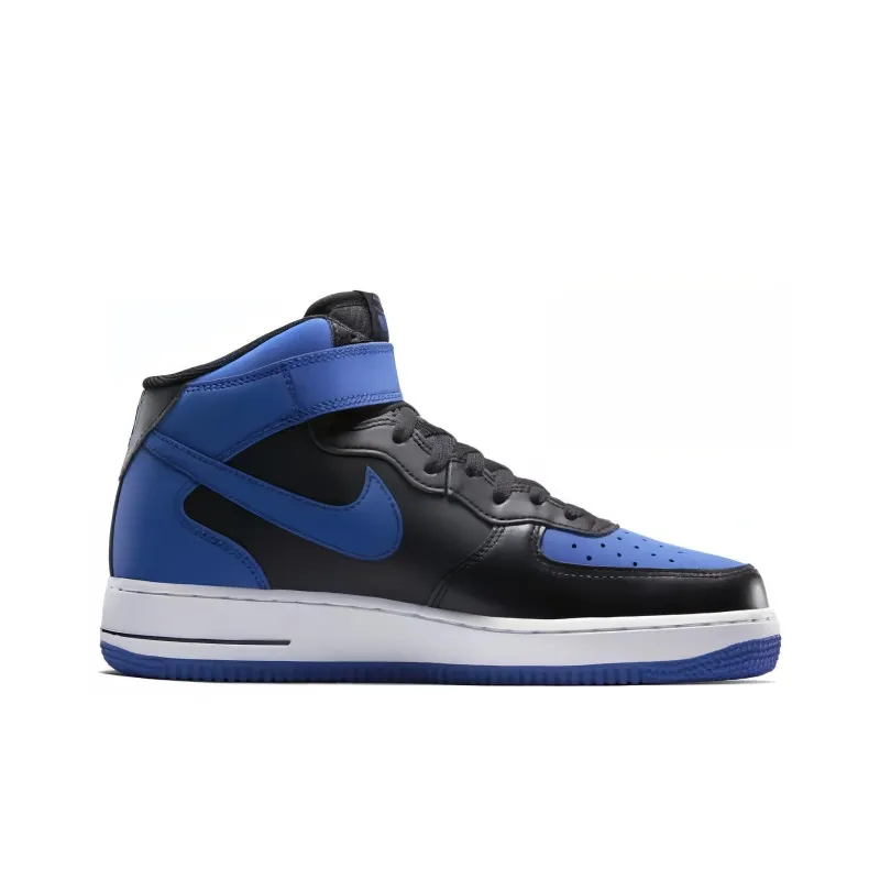 Nike Air Force 1 Mid Black Royal 2015-1