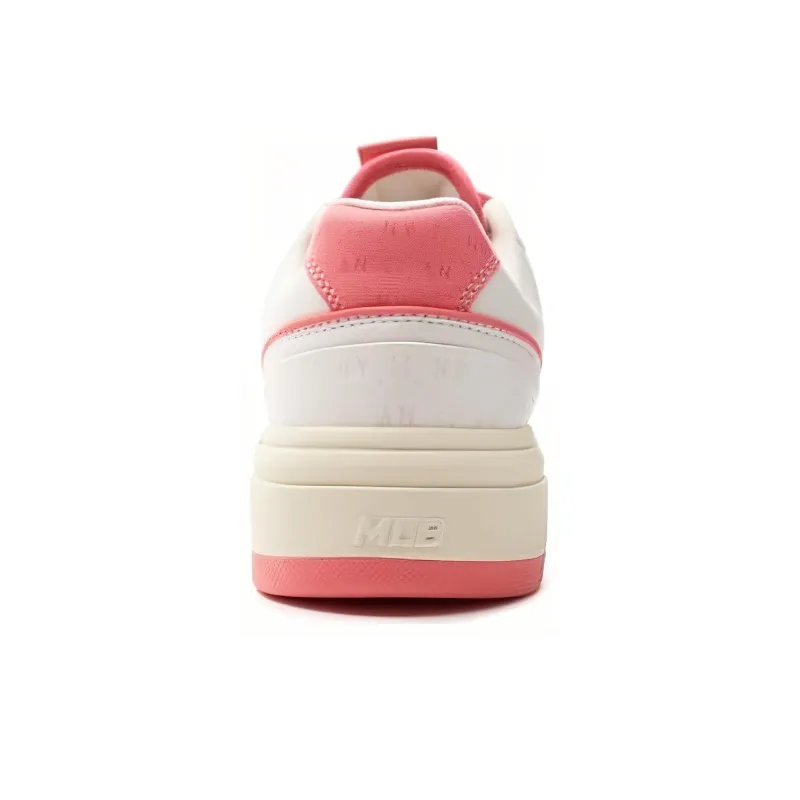 MLB Chunky Liner Anti Slip Wear Resistant Low Top Skateboard Shoes Unisex Pink-4