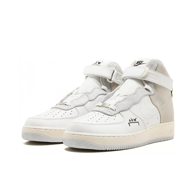 Nike NikeLab X A Cold Wall* Air Force 1 High 'White'-1