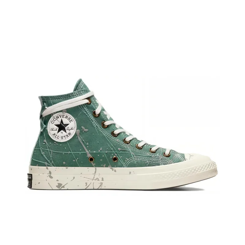Chuck 70 Converse High 'Paint Splatter Admiral Elm Green'-1