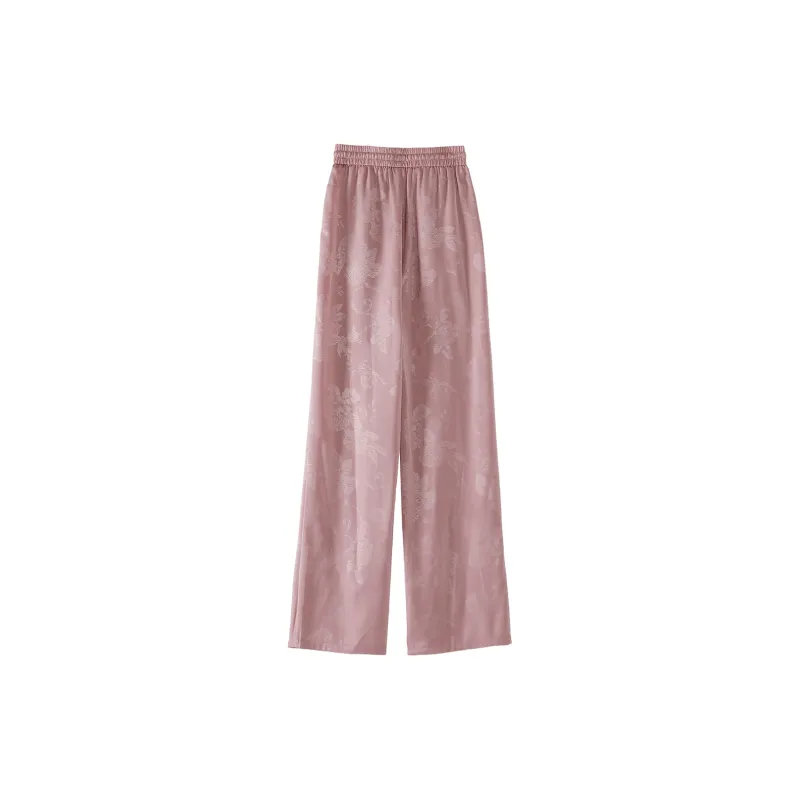 0571 Family Casual Pants Women's Pink-1