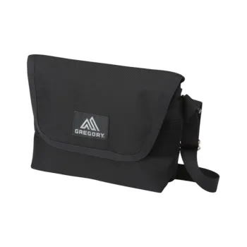GREGORY Fabric Messenger Bag Shoulder Bag Crossbody Bag Unisex Black