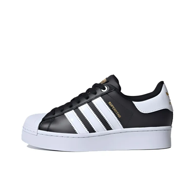Adidas Superstar Bold Black White Women's-0