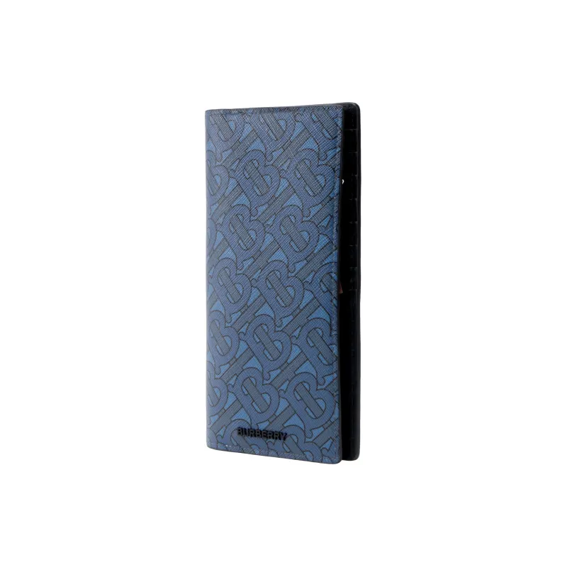 Burberry Tb Monogram Continental Wallet Navy-2