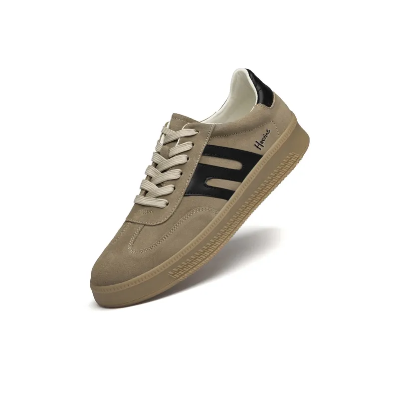 Extravagant Breathable And Wear resistant Low Top Skateboard Shoes Men's Sand-2