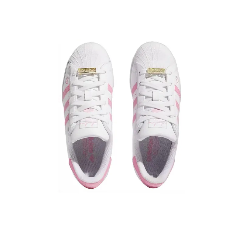 Adidas Superstar 'White Pink' Gs-3