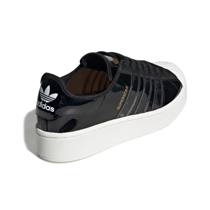 Adidas Originals Superstar Bold 'Black Off White' Women's-2