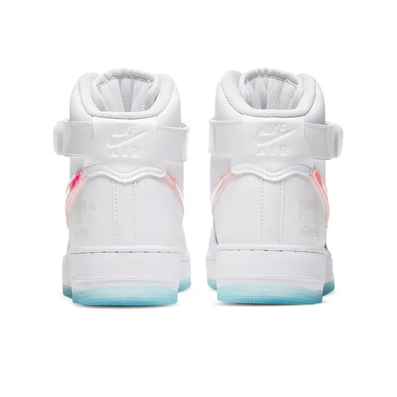 Nike Air Force 1 High Good Game White Women's-4
