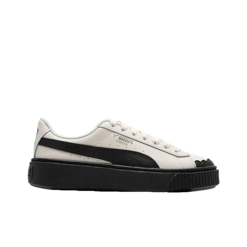 PUMA Basket 'Cream White Black' Women's-1