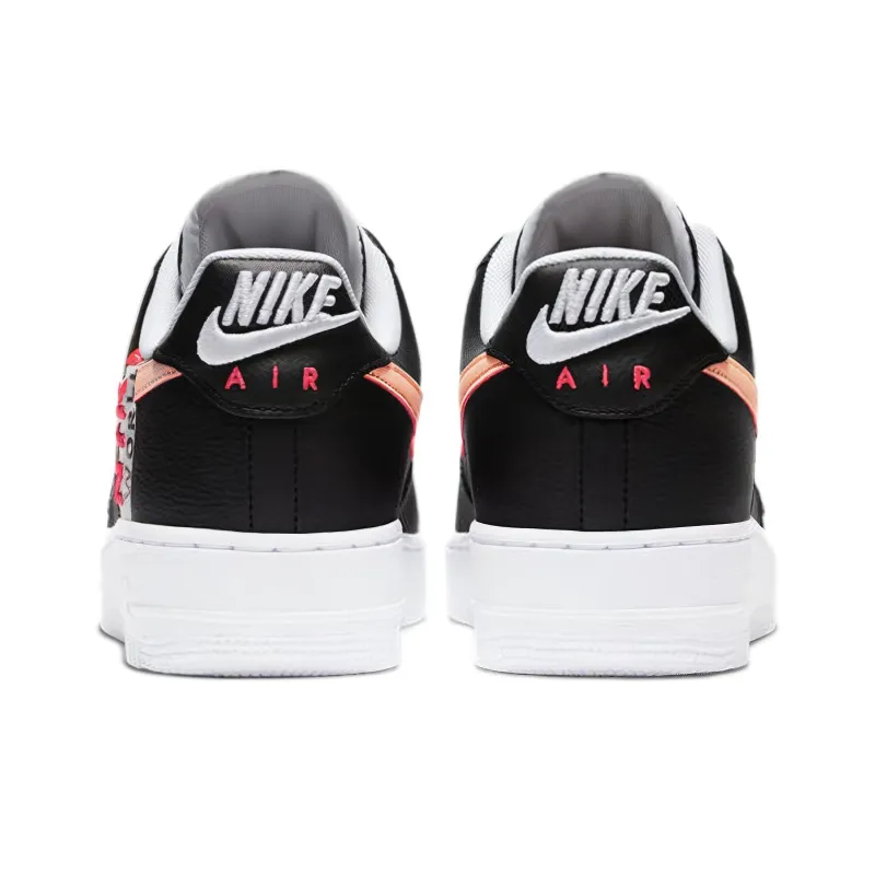 Nike Air Force 1 Low '07 LV8 Worldwide Pack Black Flash Crimson-4