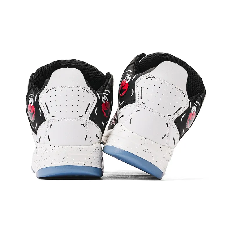 SESAME STREET Slip-Resistant Breathable Coverage Mid-Top Basketball Shoes Unisex-12