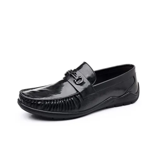 Help Men's Casual Shoes Men Low Top Black