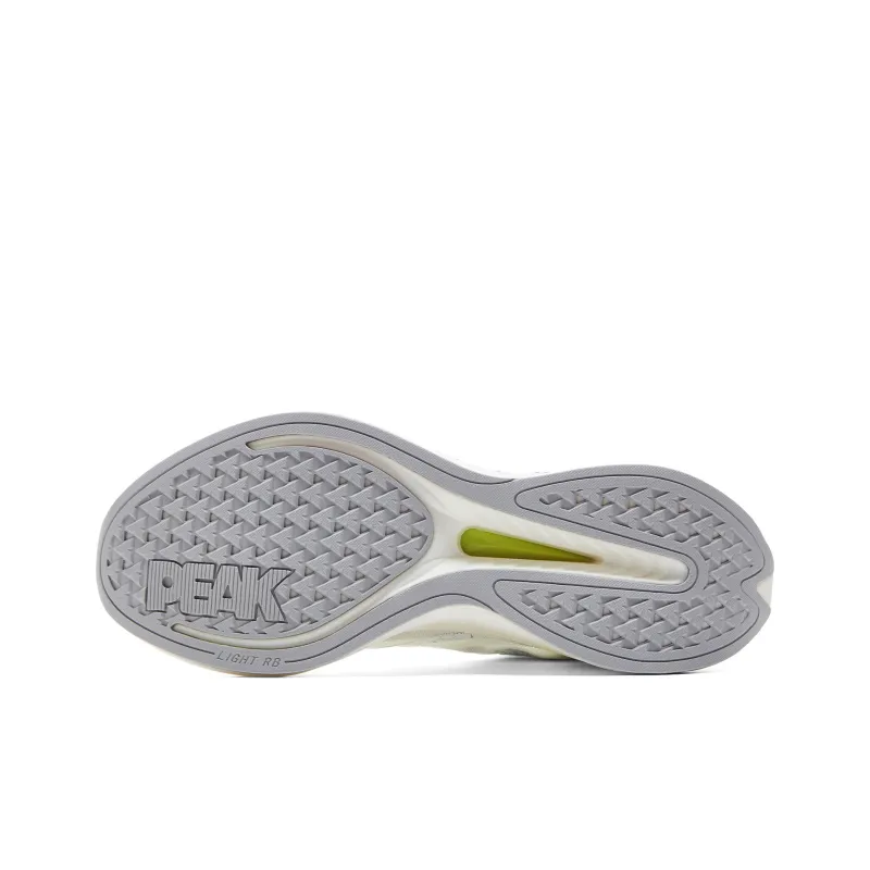 PEAK Cushioning Anti-Slip And Wear-Resistant Rebound Low-Top Running Shoes Men's Large White Purple-5