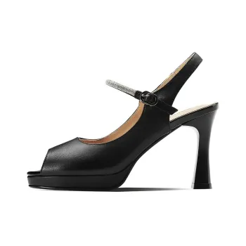 BOSSSUNWEN One Strap Sandals 9cm Women's