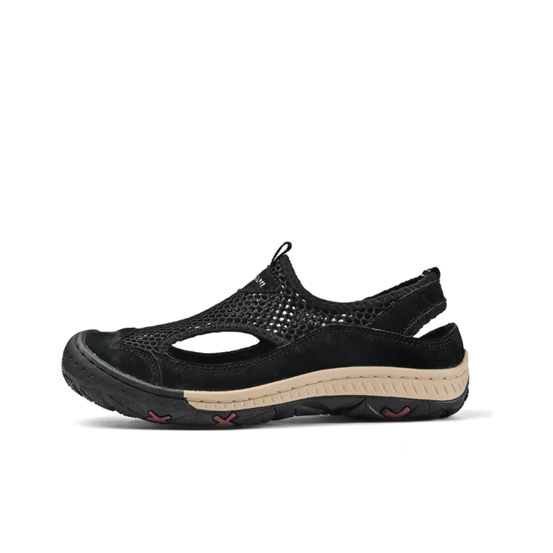 Season Ram Casual Shoes Men Low Top Black/Gray/Khaki-0