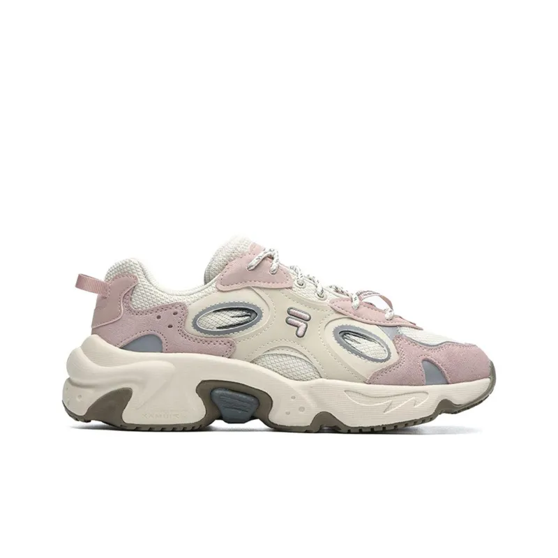 FILA FUSION Raccoon Sneakers 'Pink Cream White' Women's-1