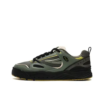 FILA SLAM Anti Slip Wear Resistant Low Top Skateboard Shoes Men's Green