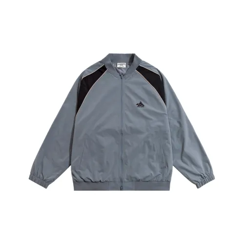 BORDERLESS BDLS Jackets Unisex Gray