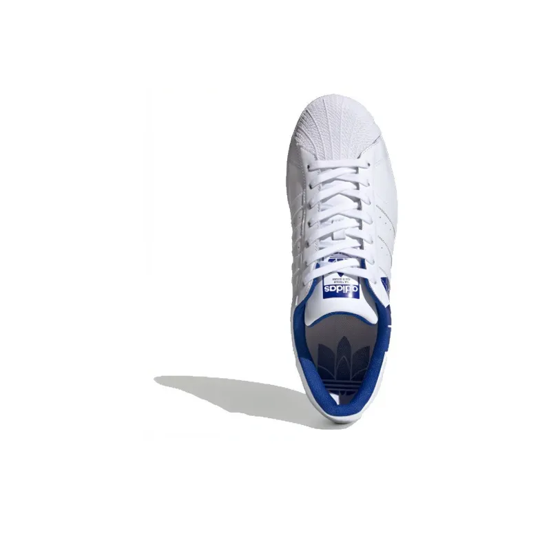 Adidas Superstar Royal Blue Trefoil-4