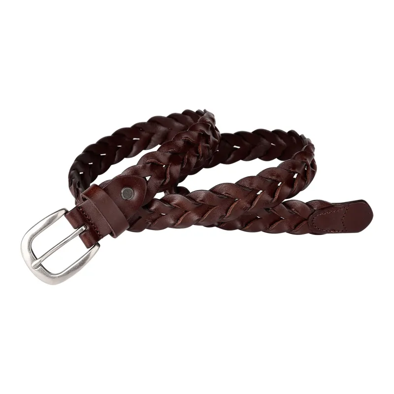 Jaylen Oos Handmade Perforated Pin Buckle Style Leather Belts Women's Width  3CM-15