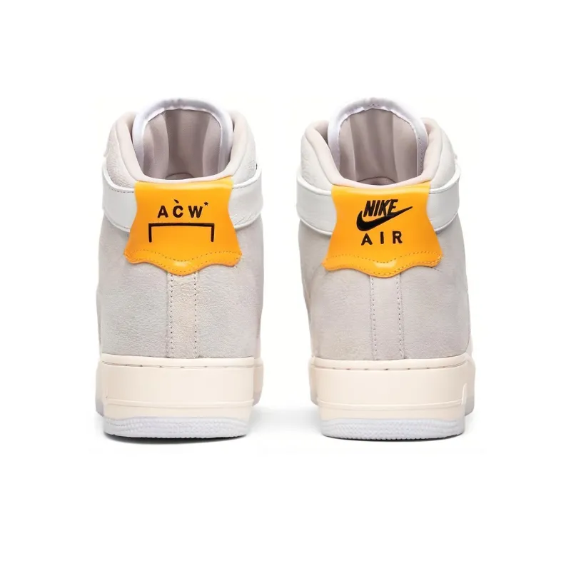 Nike NikeLab X A Cold Wall* Air Force 1 High 'White'-3