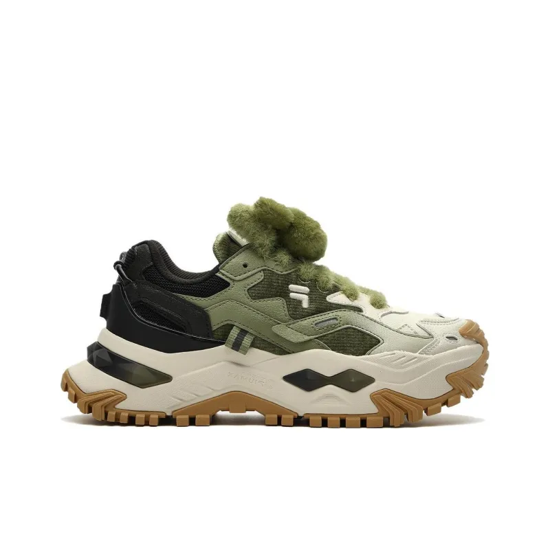 FILA FUSION Bianco Sneakers 'White Green Black' Women's-1