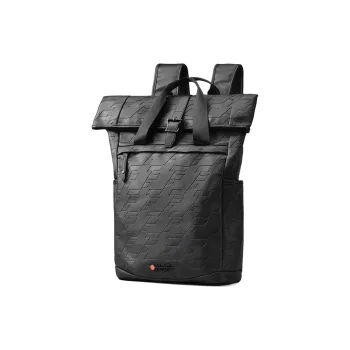 ONRF Polyvinyl Chloride Backpack Regular Unisex Cool Black