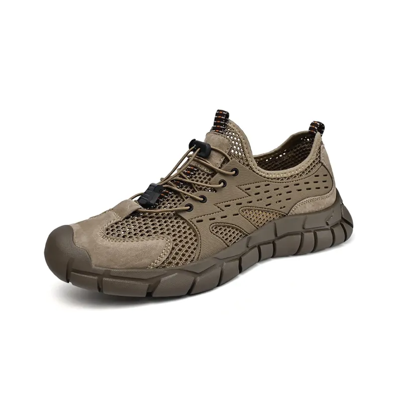 Season Ram Breathable Mesh Shoes Low-Top Casual Shoes Men's-4
