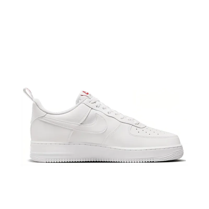 Nike Air Force 1 Low '07 Se White Red Mini Swoosh-1