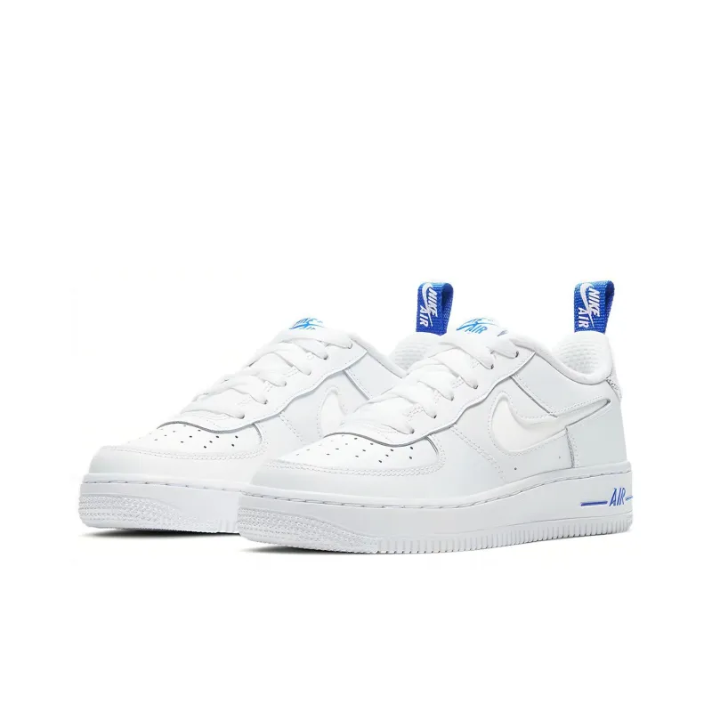 Nike Air Force 1 Low 07 LV8 White Racer Blue GS-2